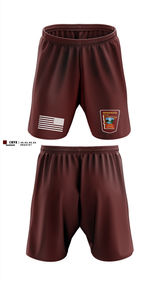 Athletic Shorts With Pockets, Minnesota State Patrol, Police, Teamtime, Team time, sublimation, custom sports apparel, team uniforms, spirit wear, spiritwear, sports uniforms, custom shirts, team store, custom team store, fundraiser sports, apparel fundraiser