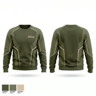 Crew Neck Sweatshirt, Atlien, Baseball, Teamtime, Team time, sublimation, custom sports apparel, team uniforms, spirit wear, spiritwear, sports uniforms, custom shirts, team store, custom team store, fundraiser sports, apparel fundraiser
