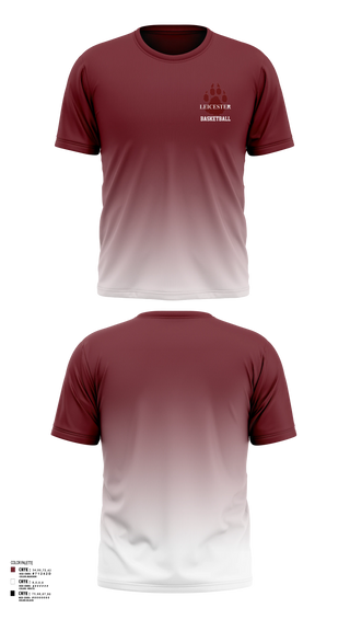 Short Sleeve Performance Shirt, Leicester High School Basketball, Men's Basketball, Teamtime, Team time, sublimation, custom sports apparel, team uniforms, spirit wear, spiritwear, sports uniforms, custom shirts, team store, custom team store, fundraiser sports, apparel fundraiser