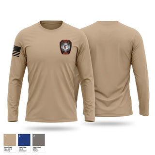 Long Sleeve Performance Shirt, Shenango area fire district, Fire Department, Teamtime, Team time, sublimation, custom sports apparel, team uniforms, spirit wear, spiritwear, sports uniforms, custom shirts, team store, custom team store, fundraiser sports, apparel fundraiser
