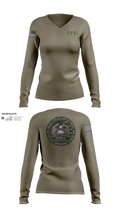 Special Operations 17441001 Women's Long Sleeve V-neck Shirt - 22