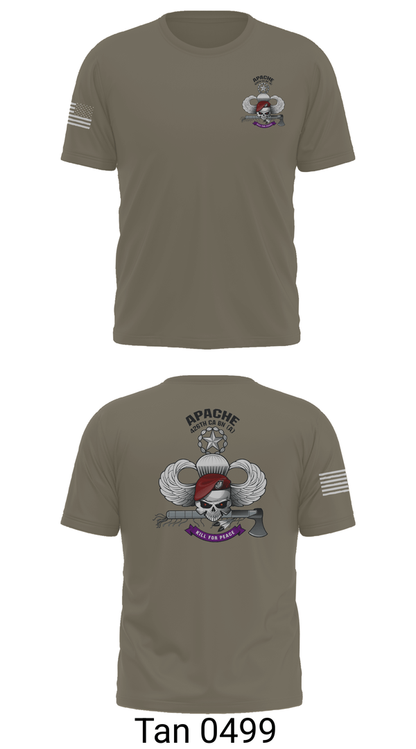 Old School Cotton Feel Shirt, A CO 426th CA BN (A), Army, Teamtime, Team time, sublimation, custom sports apparel, team uniforms, spirit wear, spiritwear, sports uniforms, custom shirts, team store, custom team store, fundraiser sports, apparel fundraiser