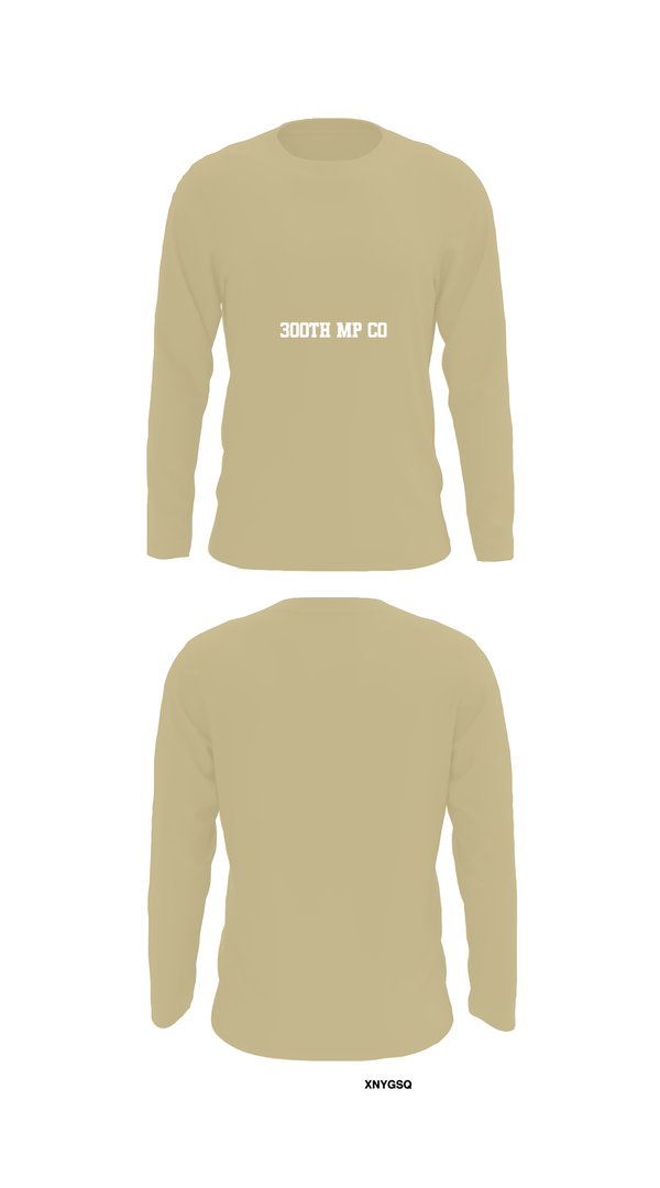 Long Sleeve Performance Shirt, 300th MP Co, , Teamtime, Team time, sublimation, custom sports apparel, team uniforms, spirit wear, spiritwear, sports uniforms, custom shirts, team store, custom team store, fundraiser sports, apparel fundraiser