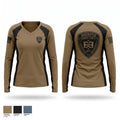 Kemper County Sheriff’s Office Women's Long Sleeve V-neck Shirt - 1
