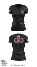 Hmh-772  Women's Short Sleeve V-neck Shirt - 3