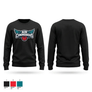 Crew Neck Sweatshirt, Cannon AFB, Men's Basketball, Teamtime, Team time, sublimation, custom sports apparel, team uniforms, spirit wear, spiritwear, sports uniforms, custom shirts, team store, custom team store, fundraiser sports, apparel fundraiser