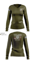 Kilo co. 3rd Btn 9th Marines 1620467 Women's Long Sleeve V-neck Shirt - 22