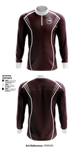 Menomonie mustangs  Quarter Zip Jacket - 2