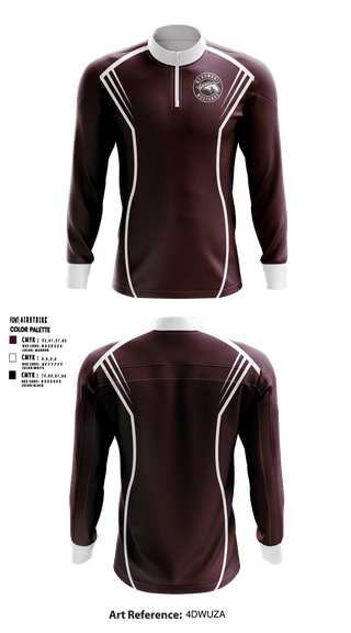 Quarter Zip Jacket, Menomonie mustangs, Ice Hockey, Teamtime, Team time, sublimation, custom sports apparel, team uniforms, spirit wear, spiritwear, sports uniforms, custom shirts, team store, custom team store, fundraiser sports, apparel fundraiser