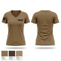 SOCEUR 82730160 Women's Short Sleeve V-neck Shirt - 1