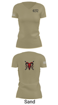 0232 89071174 Women's Short Sleeve V-neck Shirt - 88
