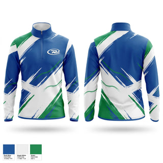 Quarter Zip Jacket, Colorado Rush North, Women's Soccer, Teamtime, Team time, sublimation, custom sports apparel, team uniforms, spirit wear, spiritwear, sports uniforms, custom shirts, team store, custom team store, fundraiser sports, apparel fundraiser