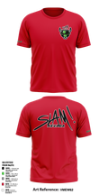 SLAM! Bulls Cross Country 65254654 Short Sleeve Performance Shirt - 5