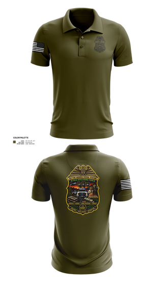Short Sleeve Performance Polo, Field intelligence team, Police, Teamtime, Team time, sublimation, custom sports apparel, team uniforms, spirit wear, spiritwear, sports uniforms, custom shirts, team store, custom team store, fundraiser sports, apparel fundraiser
