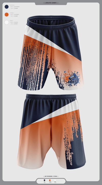 Lady Broncos 84710357 Athletic Shorts With Pockets - 1