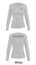 Harmony Dance Academy 63895879 Women's Long Sleeve V-neck Shirt - 11
