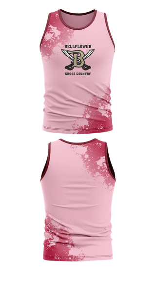 Tank Top, Bellflower Cross Country, Cross Country, Teamtime, Team time, sublimation, custom sports apparel, team uniforms, spirit wear, spiritwear, sports uniforms, custom shirts, team store, custom team store, fundraiser sports, apparel fundraiser