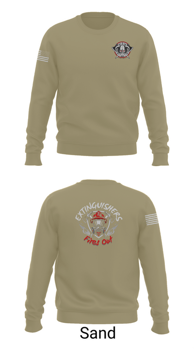 HQ PLT, HHC, 508th MP BN (D) 41529202 Crew Neck Sweatshirt - 85