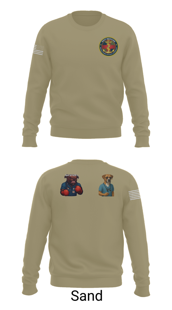 Crew Neck Sweatshirt, USS Boxer, , Teamtime, Team time, sublimation, custom sports apparel, team uniforms, spirit wear, spiritwear, sports uniforms, custom shirts, team store, custom team store, fundraiser sports, apparel fundraiser
