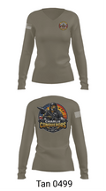 Charlie conquerors 23667972 Women's Long Sleeve V-neck Shirt - 11