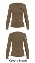Dark side 53991160 Women's Long Sleeve V-neck Shirt - 17