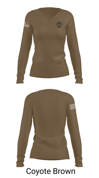 Dark side 53991160 Women's Long Sleeve V-neck Shirt - 17