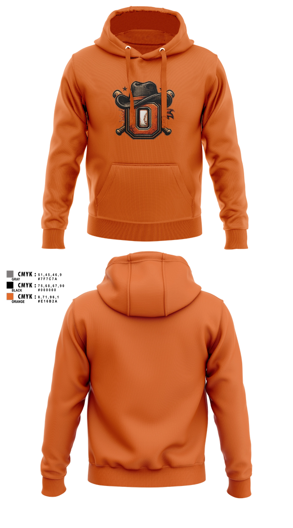 Hoodie, Oxford Outlaws, Baseball, Teamtime, Team time, sublimation, custom sports apparel, team uniforms, spirit wear, spiritwear, sports uniforms, custom shirts, team store, custom team store, fundraiser sports, apparel fundraiser