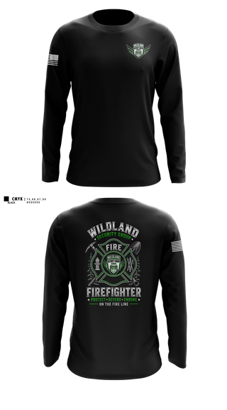 Long Sleeve Performance Shirt, Wildland Security Group, , Teamtime, Team time, sublimation, custom sports apparel, team uniforms, spirit wear, spiritwear, sports uniforms, custom shirts, team store, custom team store, fundraiser sports, apparel fundraiser