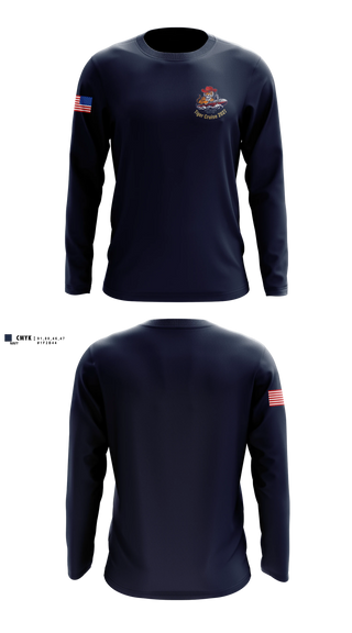 Long Sleeve Performance Shirt, NAVY, Navy, Teamtime, Team time, sublimation, custom sports apparel, team uniforms, spirit wear, spiritwear, sports uniforms, custom shirts, team store, custom team store, fundraiser sports, apparel fundraiser