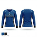 Blue Aces 61796150 Women's Long Sleeve V-neck Shirt - 1