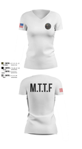 Major Theft Task Force Women's Short Sleeve V-neck Shirt - 102