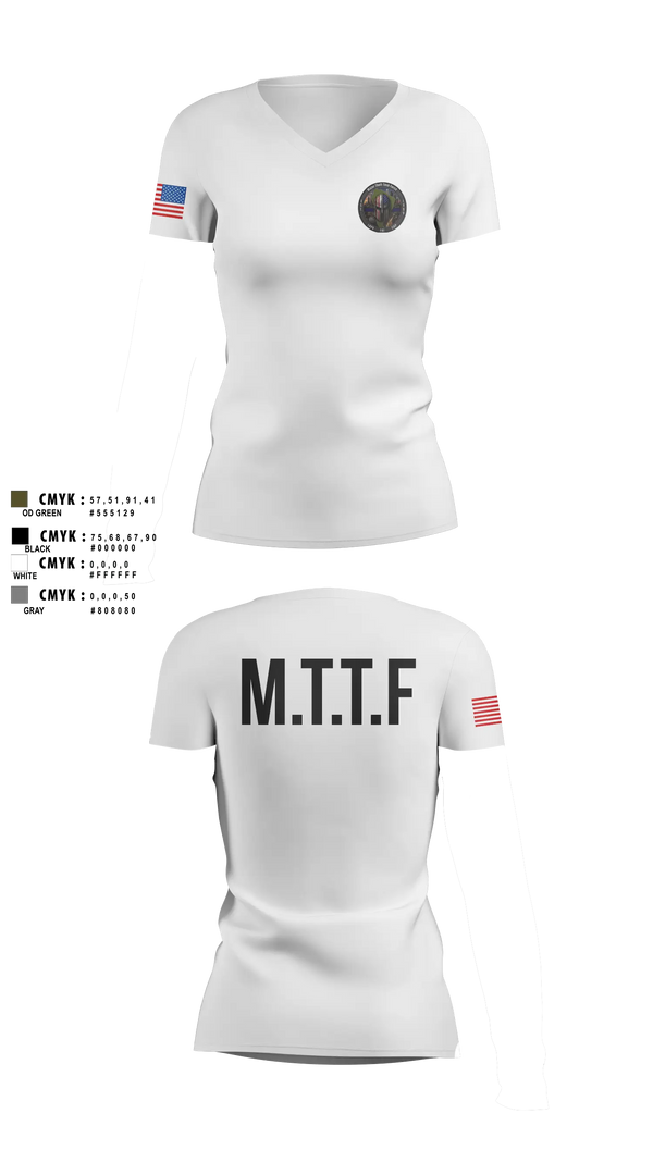 Womens Short Sleeve Vneck Shirt, Major Theft Task Force, Police, Teamtime, Team time, sublimation, custom sports apparel, team uniforms, spirit wear, spiritwear, sports uniforms, custom shirts, team store, custom team store, fundraiser sports, apparel fundraiser