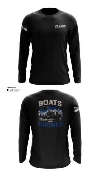 Long Sleeve Performance Shirt, Alabama Port Authority Police, Police, Teamtime, Team time, sublimation, custom sports apparel, team uniforms, spirit wear, spiritwear, sports uniforms, custom shirts, team store, custom team store, fundraiser sports, apparel fundraiser