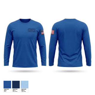 Long Sleeve Performance Shirt, Arkansas Department of Corrections, Police, Teamtime, Team time, sublimation, custom sports apparel, team uniforms, spirit wear, spiritwear, sports uniforms, custom shirts, team store, custom team store, fundraiser sports, apparel fundraiser