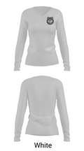 Breckenridge Huskies 80575724 Women's Long Sleeve V-neck Shirt - 16