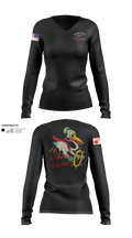 MSV 12927100 Women's Long Sleeve V-neck Shirt - 21