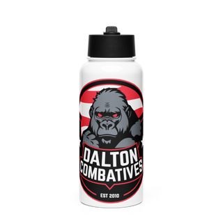 DALTON COMBATIVES 59211983 Stainless Steel Water Bottle with a Straw Lid