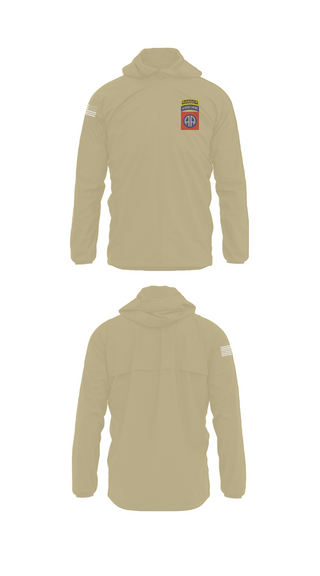 Windbreaker, 82nd airborne Division, , Teamtime, Team time, sublimation, custom sports apparel, team uniforms, spirit wear, spiritwear, sports uniforms, custom shirts, team store, custom team store, fundraiser sports, apparel fundraiser