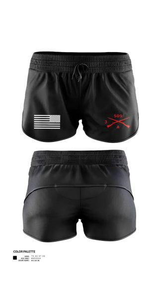Ranger Panties, 3-509th Parachute Infantry BN Able Nation, , Teamtime, Team time, sublimation, custom sports apparel, team uniforms, spirit wear, spiritwear, sports uniforms, custom shirts, team store, custom team store, fundraiser sports, apparel fundraiser