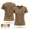National Simulation Center Women's Short Sleeve V-neck Shirt - 1