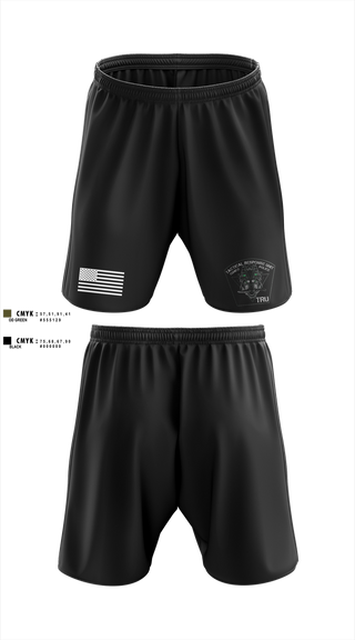 Athletic Shorts With Pockets, Eunice Police TRU, Police, Teamtime, Team time, sublimation, custom sports apparel, team uniforms, spirit wear, spiritwear, sports uniforms, custom shirts, team store, custom team store, fundraiser sports, apparel fundraiser
