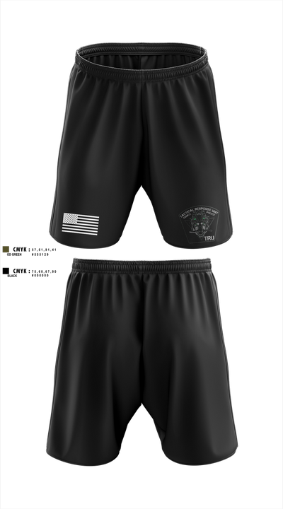 Eunice Police TRU 91634971 Athletic Shorts With Pockets - 1