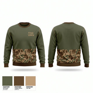Crew Neck Sweatshirt, King Vawn, Baseball, Teamtime, Team time, sublimation, custom sports apparel, team uniforms, spirit wear, spiritwear, sports uniforms, custom shirts, team store, custom team store, fundraiser sports, apparel fundraiser