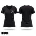 KWHS MCJROTC 37118075 Women's Short Sleeve V-neck Shirt - 1
