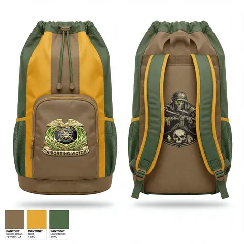 Gear Bag, 962nd QM CO A5, Army, Teamtime, Team time, sublimation, custom sports apparel, team uniforms, spirit wear, spiritwear, sports uniforms, custom shirts, team store, custom team store, fundraiser sports, apparel fundraiser