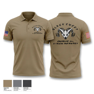 Short Sleeve Performance Polo, C.Co 2-156, Army, Teamtime, Team time, sublimation, custom sports apparel, team uniforms, spirit wear, spiritwear, sports uniforms, custom shirts, team store, custom team store, fundraiser sports, apparel fundraiser