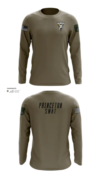 Long Sleeve Performance Shirt, Princeton SWAT, Police, Teamtime, Team time, sublimation, custom sports apparel, team uniforms, spirit wear, spiritwear, sports uniforms, custom shirts, team store, custom team store, fundraiser sports, apparel fundraiser