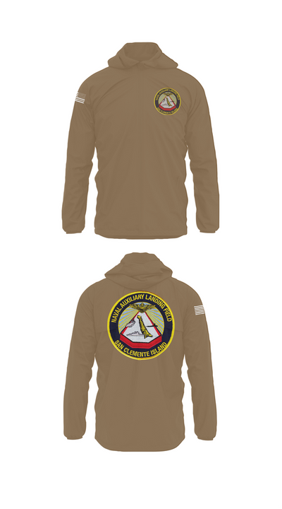 NAVAL AUXILIARY LANDING FIELD SAN CLEMENTE ISLAND 84948296 Windbreaker - 1