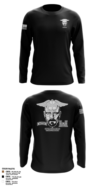Heisenberg’s 61989625 Long Sleeve Performance Shirt 103