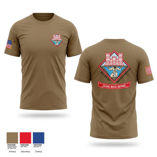 Old School Cotton Feel Shirt, 363 Engineer Battalion, Army, Teamtime, Team time, sublimation, custom sports apparel, team uniforms, spirit wear, spiritwear, sports uniforms, custom shirts, team store, custom team store, fundraiser sports, apparel fundraiser